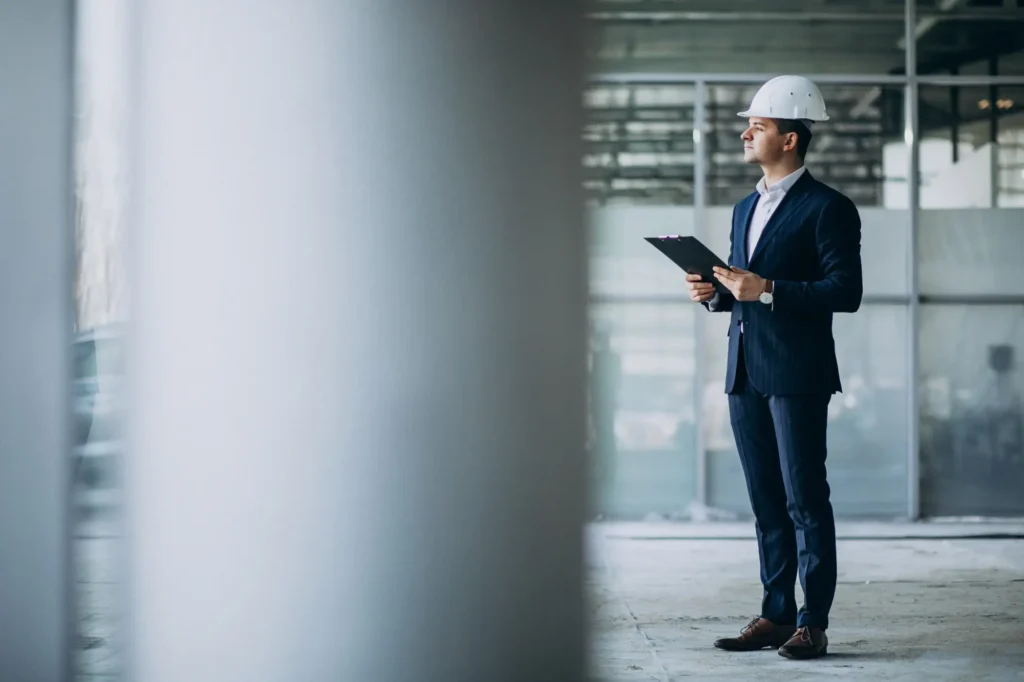 Człowiek na budowie